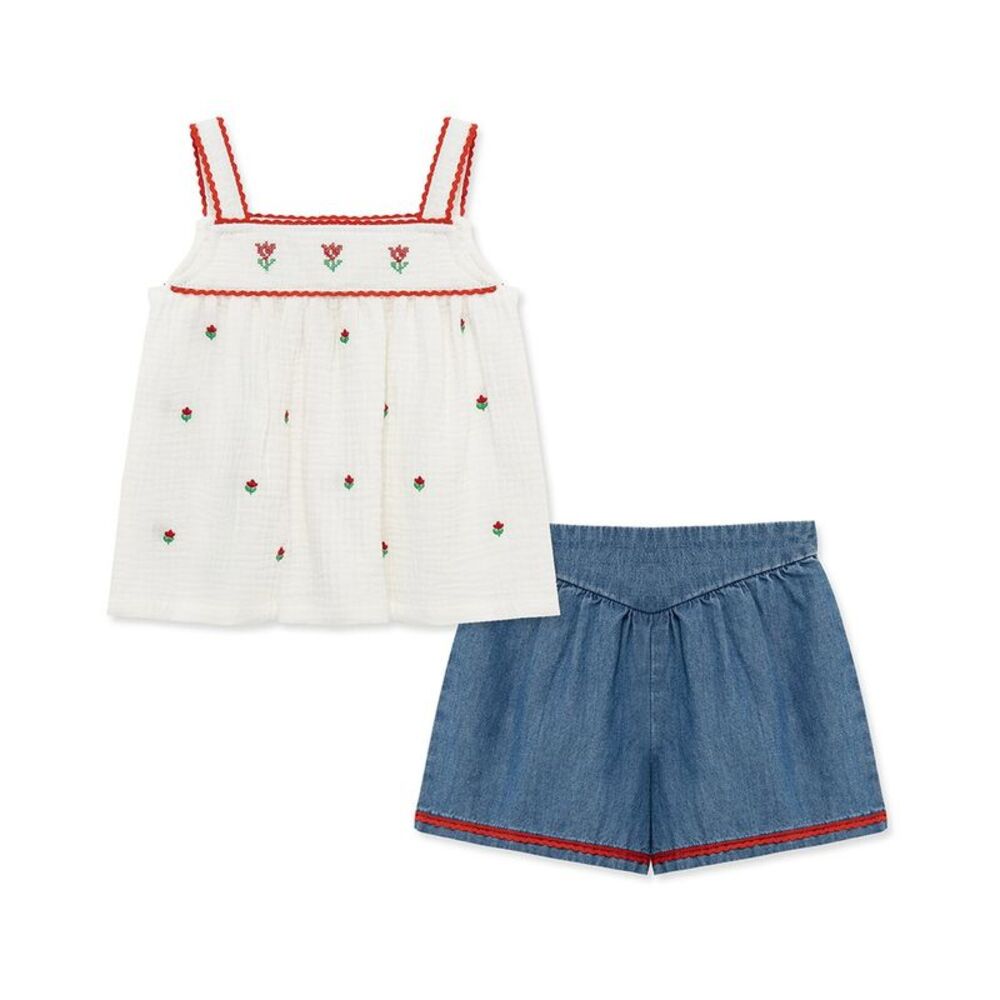 Little Me  Tulip Woven Play Set